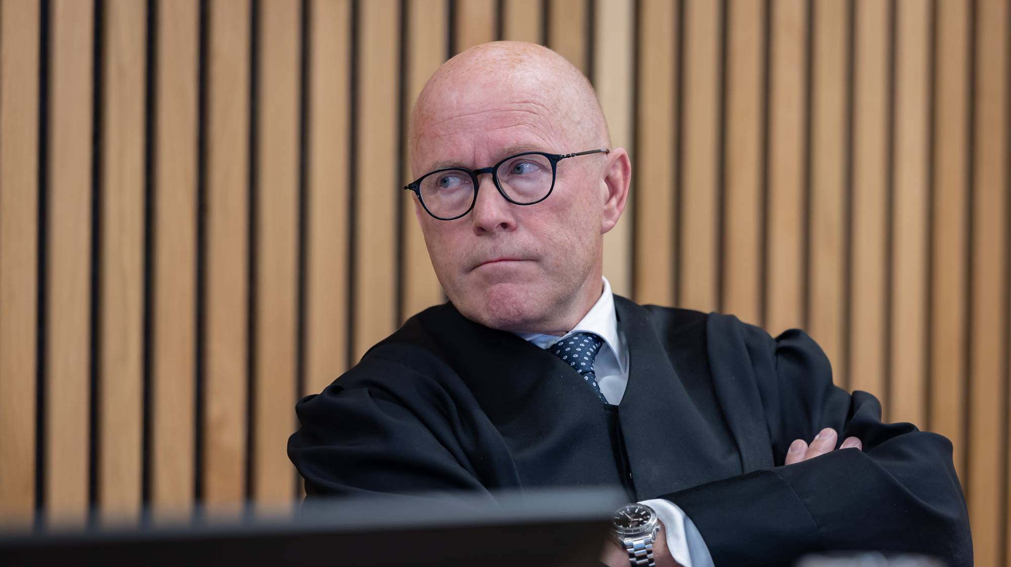 Statsadvnkat Per Morten Schjetne er aktor i rettssaken mot tiltalte Jørn Andersen etter drapet på Marita Løfshus Haugen