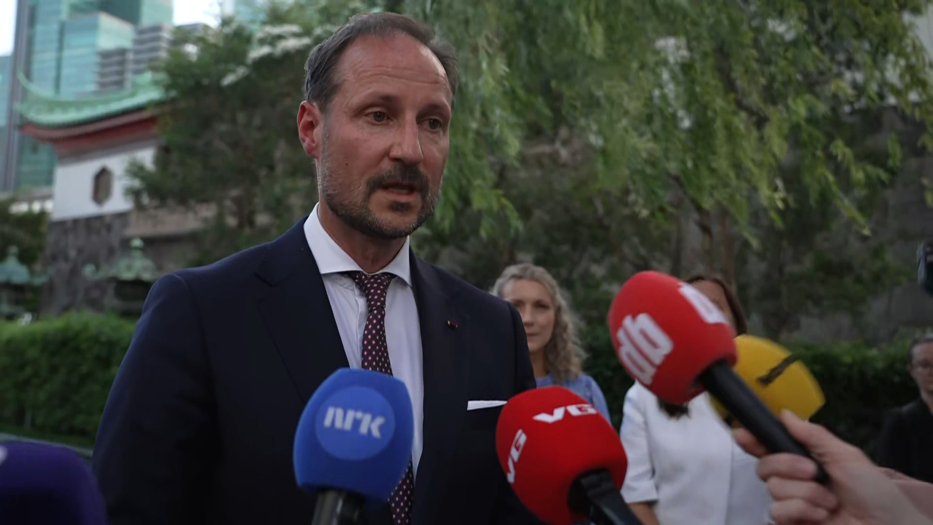 Kronprins Haakon: – Viktig å komme hjem og være sammen med Mette