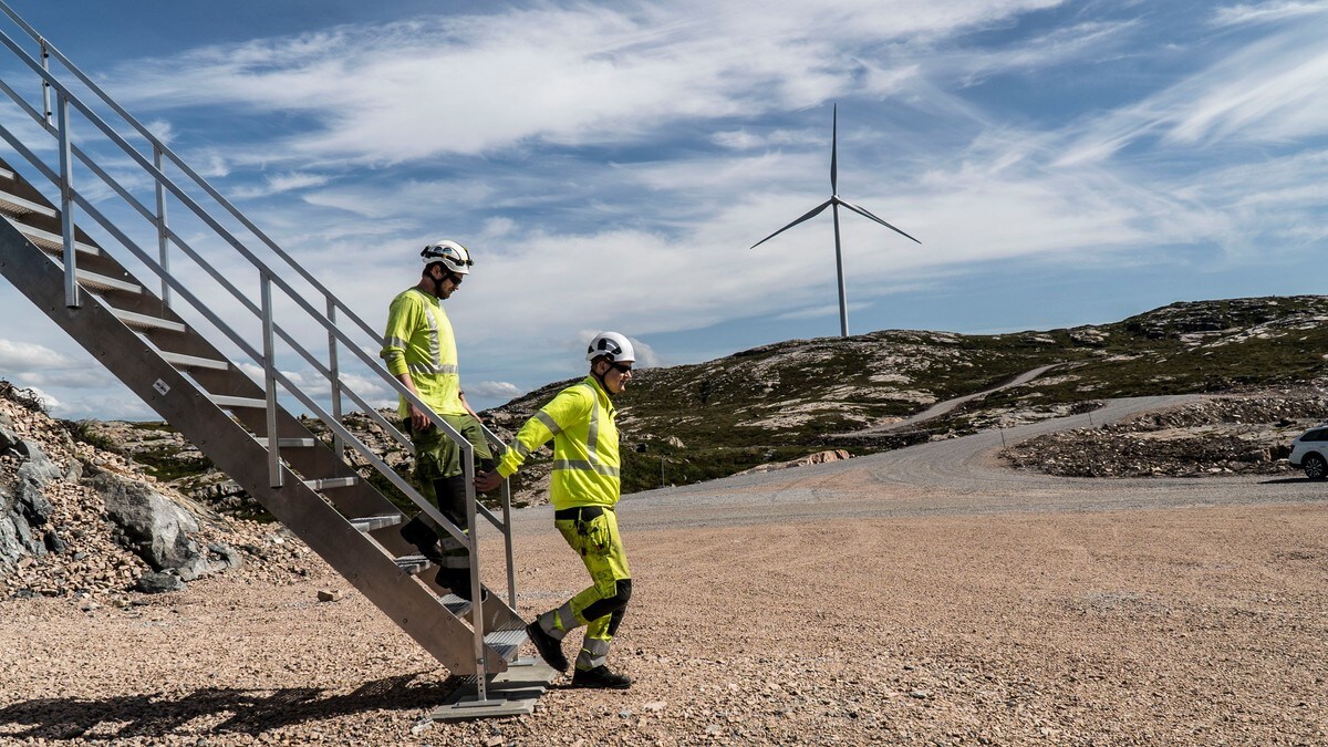 Ny jobb til Einar og Eirik – 240 arbeider med vindkraft i Norge