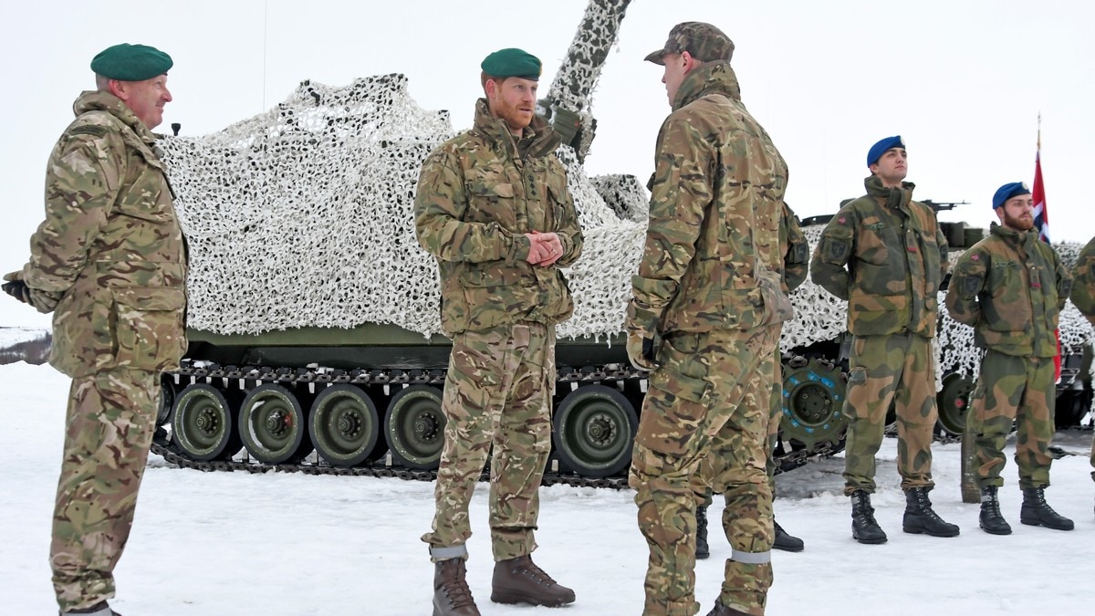 Storbritannia vil doble antall soldater i Norge