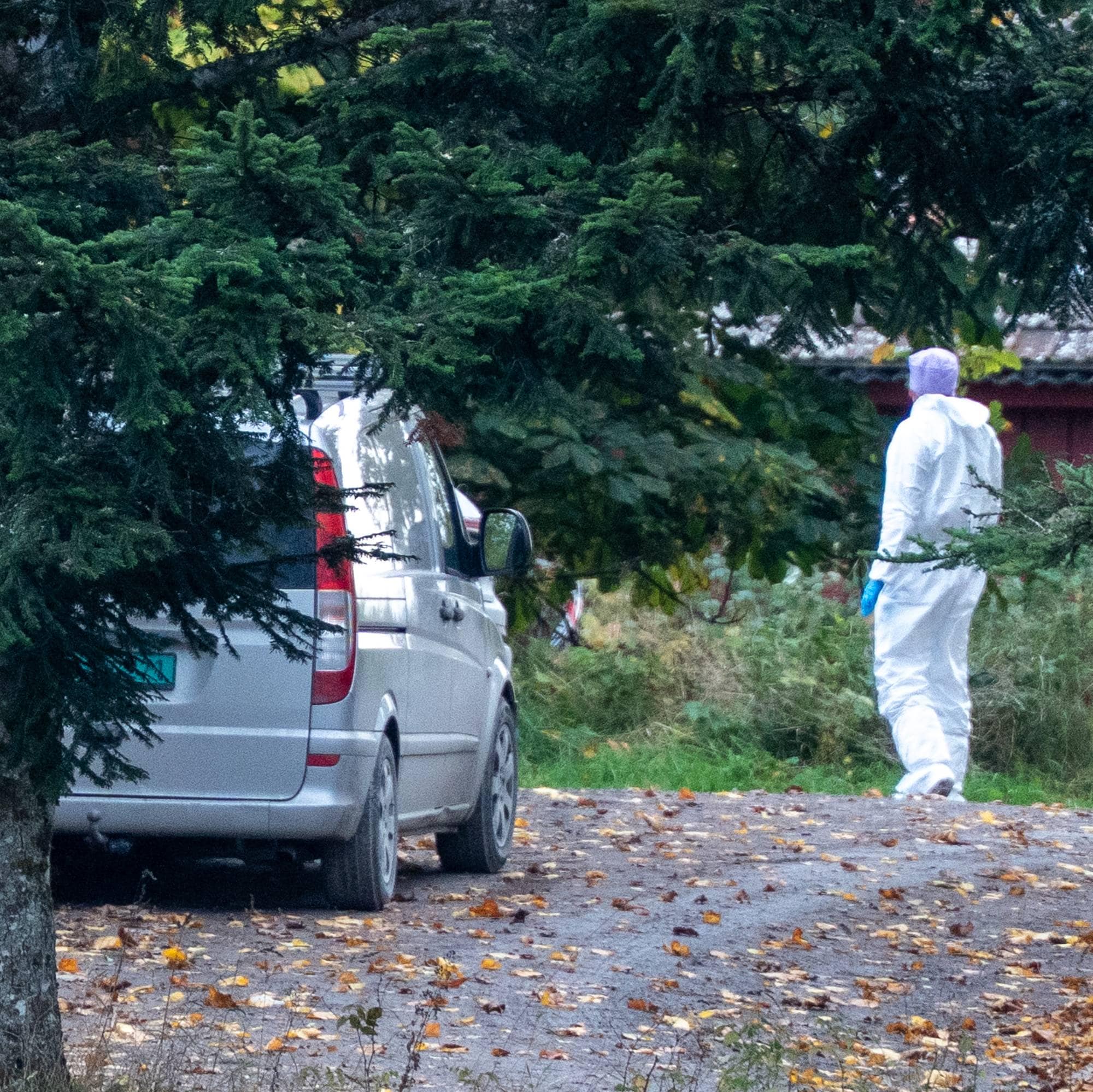 Krimteknikere på åsted i Halden