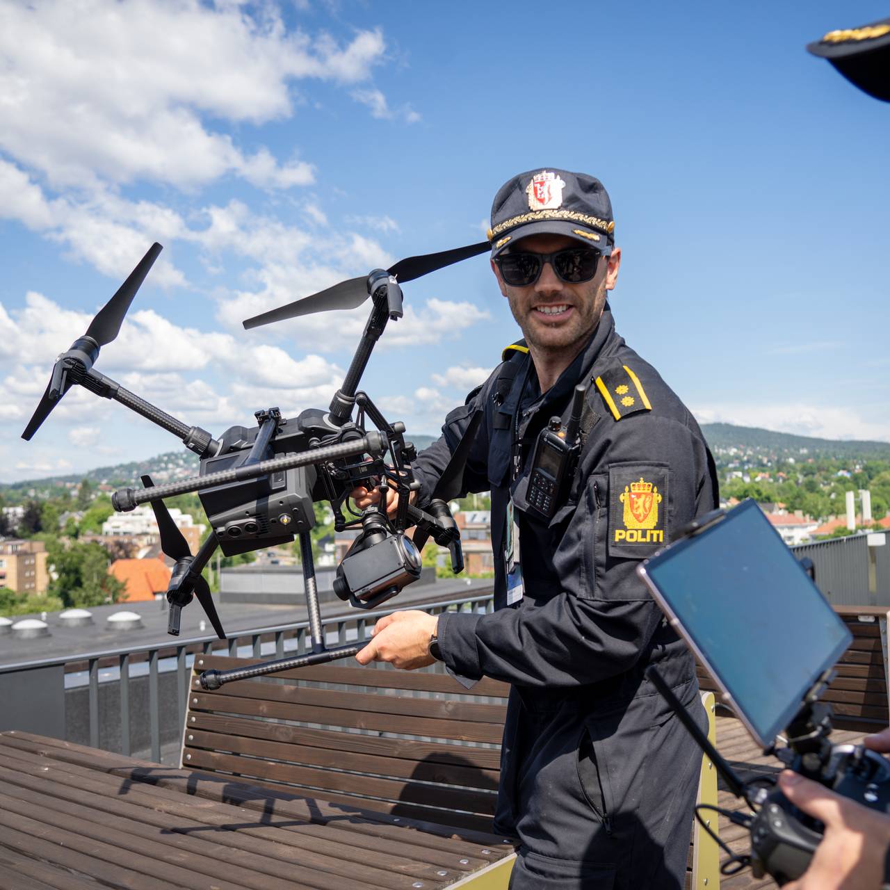 Potitet tar i bruk drone operative hendelser