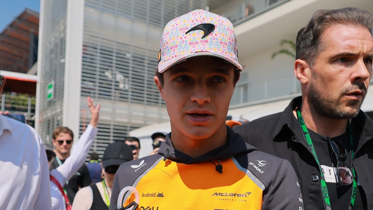 Piastri mistet ledelsen da lagkompisen Norris vant