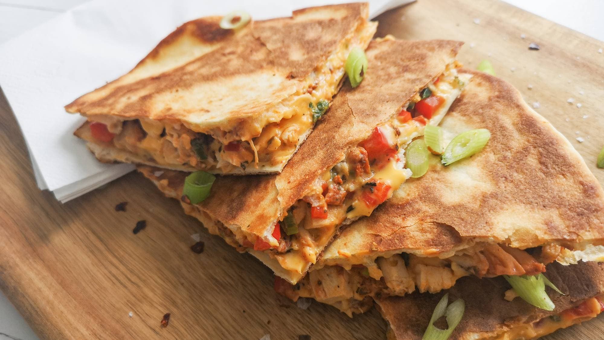 Quesadilla med kylling NRK Mat Oppskrifter og inspirasjon