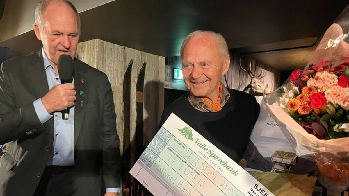 Setesdalsprisen til Hallvard Homme