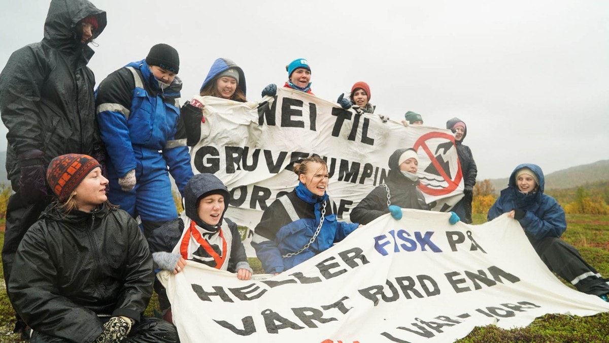 Nussir er nærmere gruvedrift – møter trusler om nye aksjoner