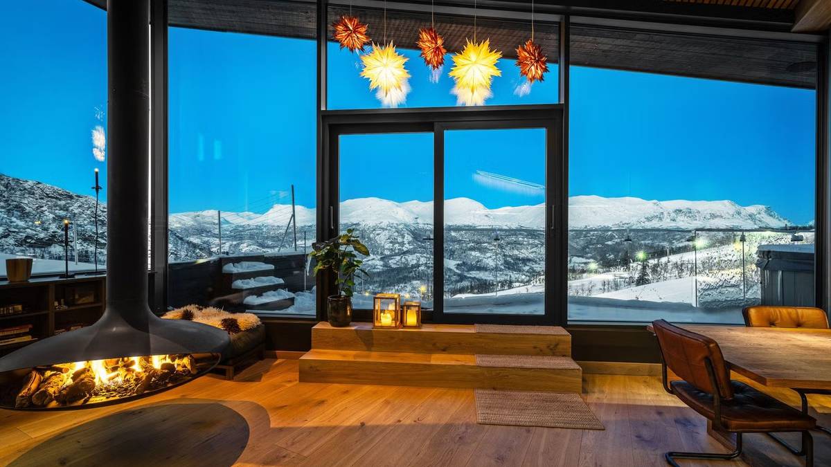 Luksusleilighet i Hemsedal til salgs for 60 millioner kroner