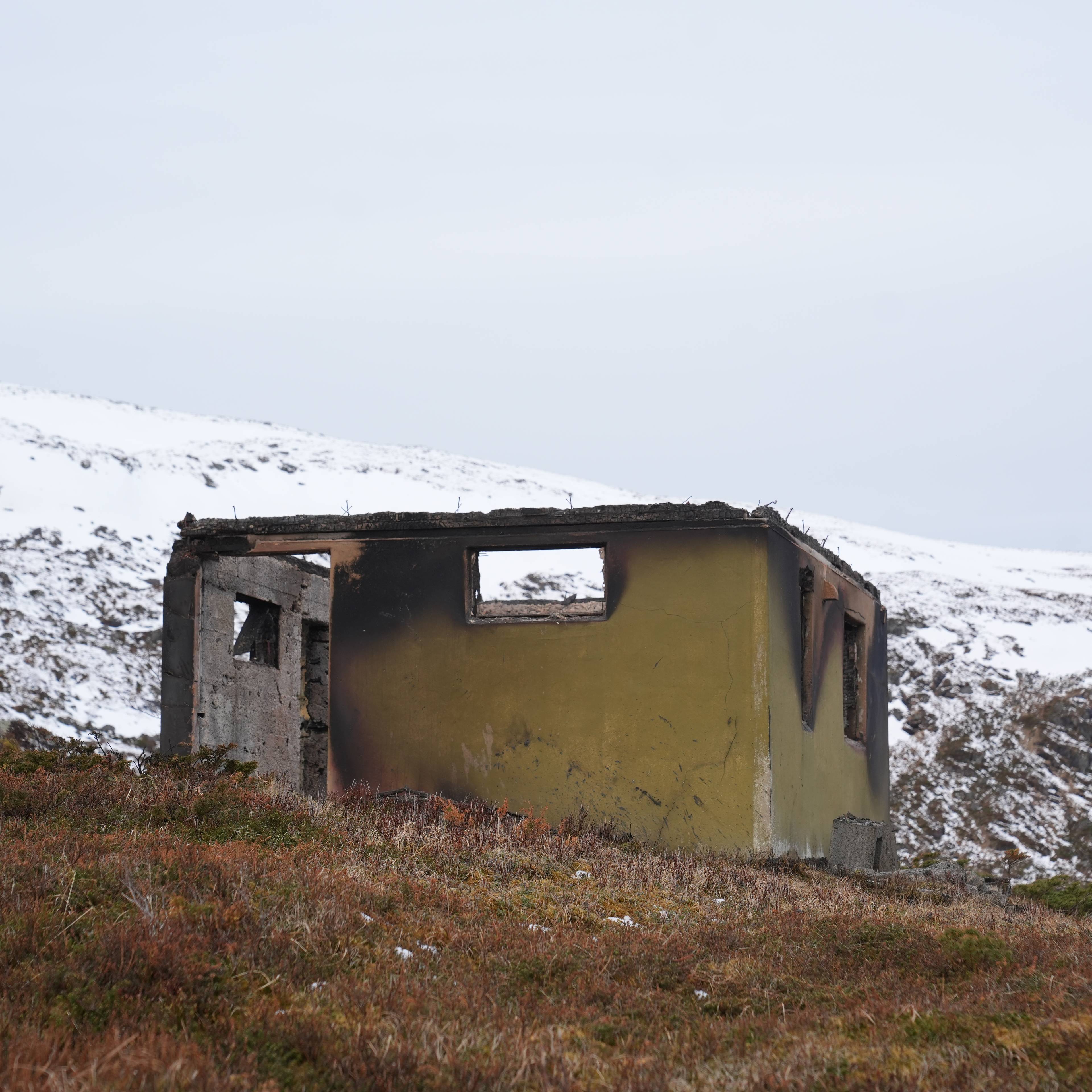 Brann Sulafjellet i Sula