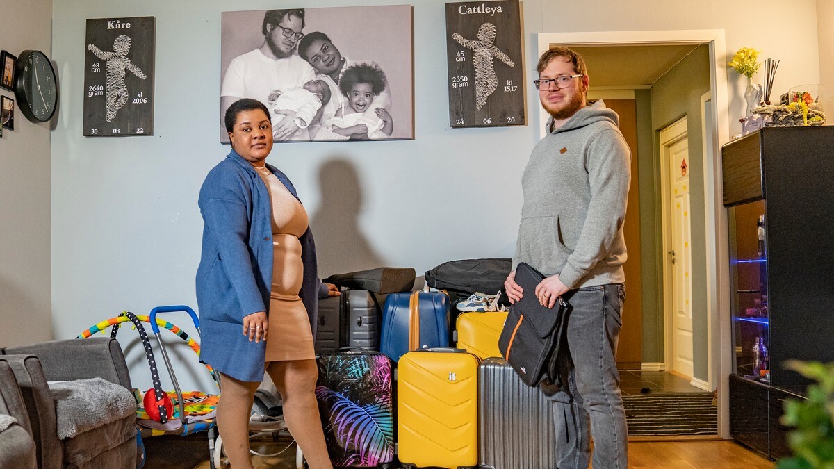Faustina står i fare for å bli kastet ut av Norge – koffertene er pakket