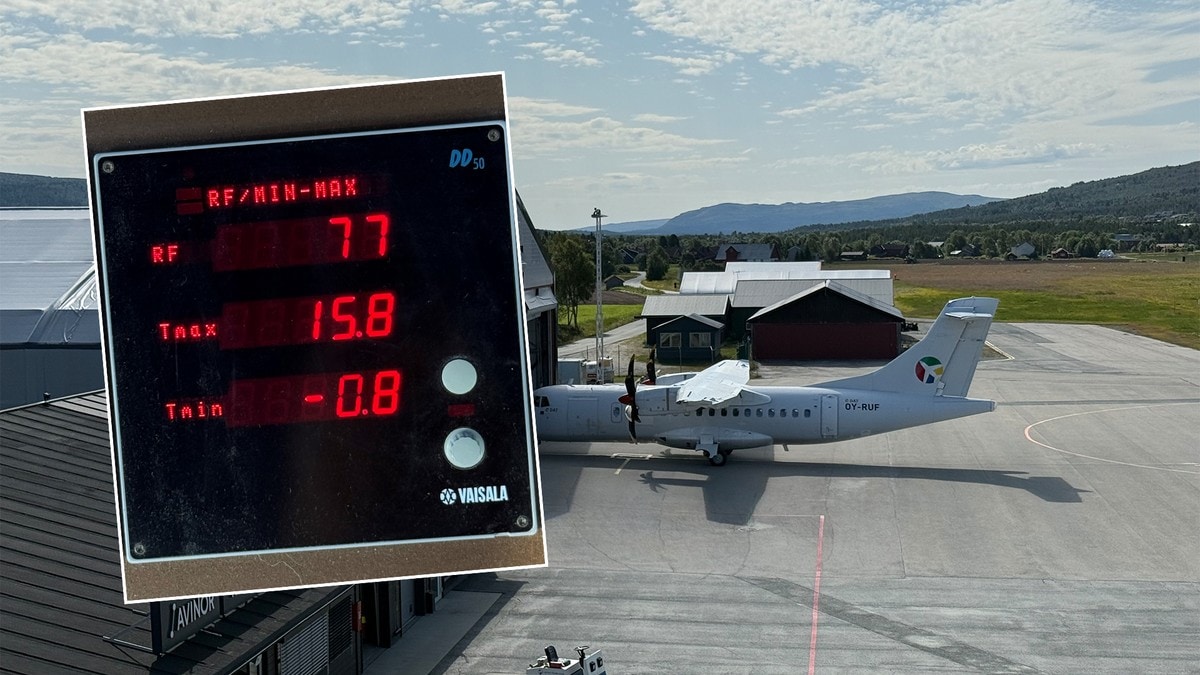 Røros målte minusgrader natt til onsdag: Eneste sted i fastlands-Norge