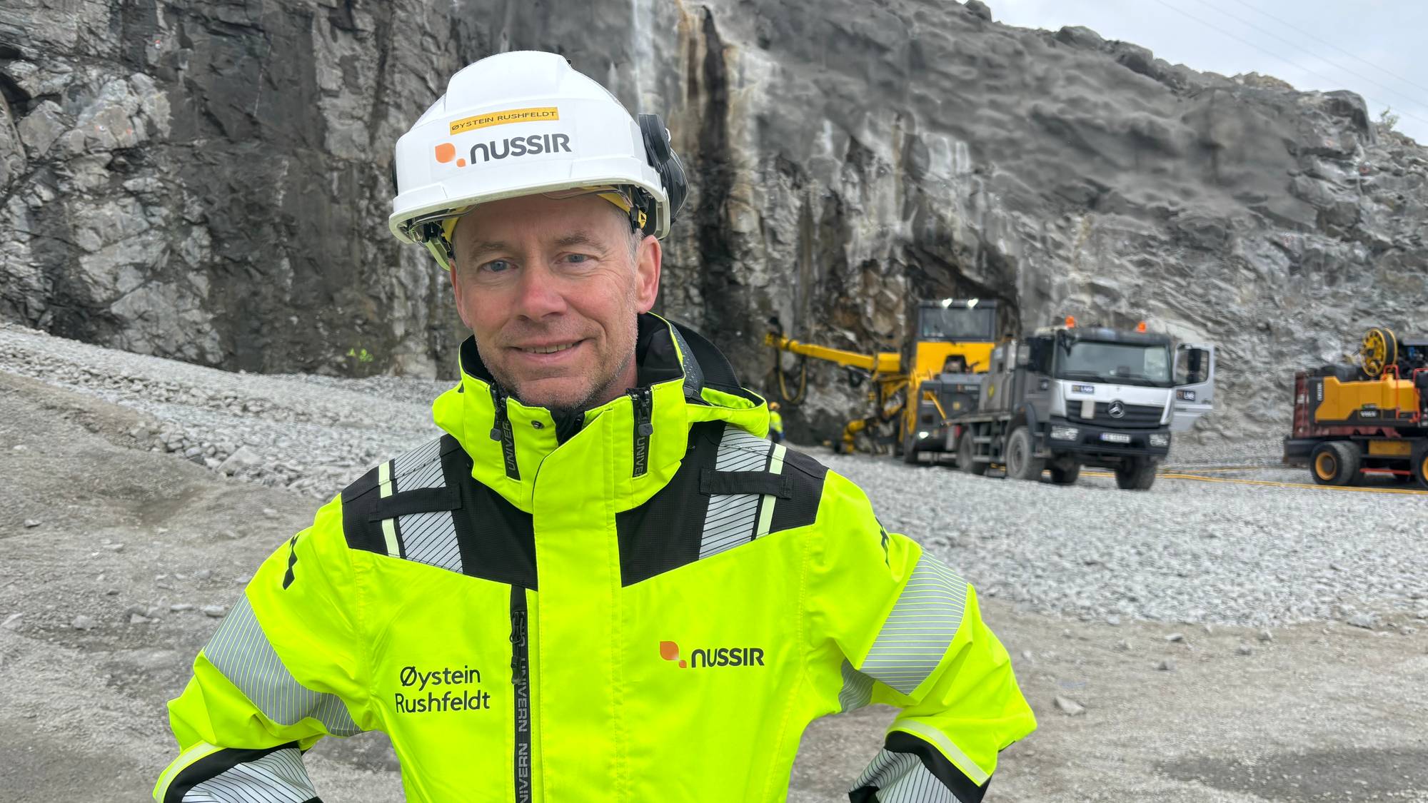 Daglig leder i Nussir, Øystein Rushfeldt