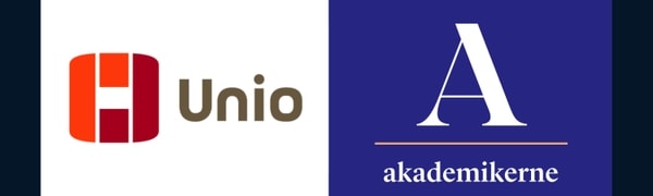 Logo til Unio og akademikerne