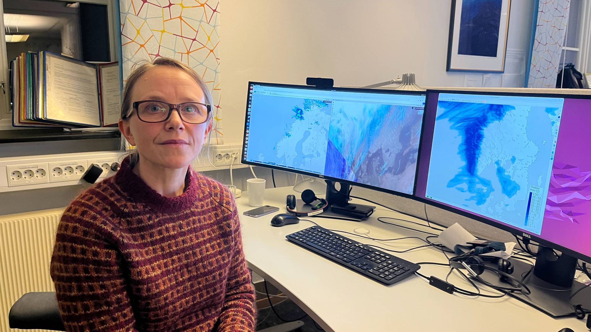Halldis Berge meteorolog 