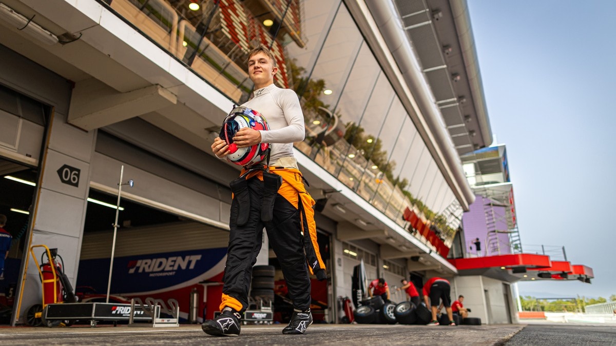 Formel 3: Martinius Stenshorne inn til 2.-plass på Silverstone