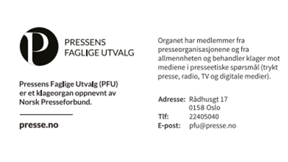 PFU: NRK har brutt god presseskikk i sak om Grue kommune