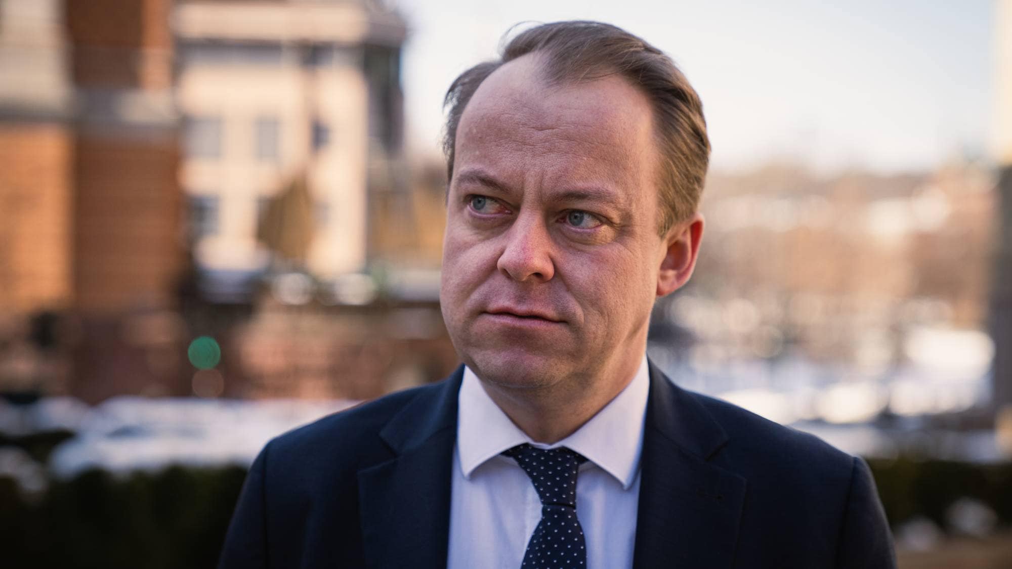Fra et intervju med Erlend Wiborg angående flyktninger, 15. mars 2023