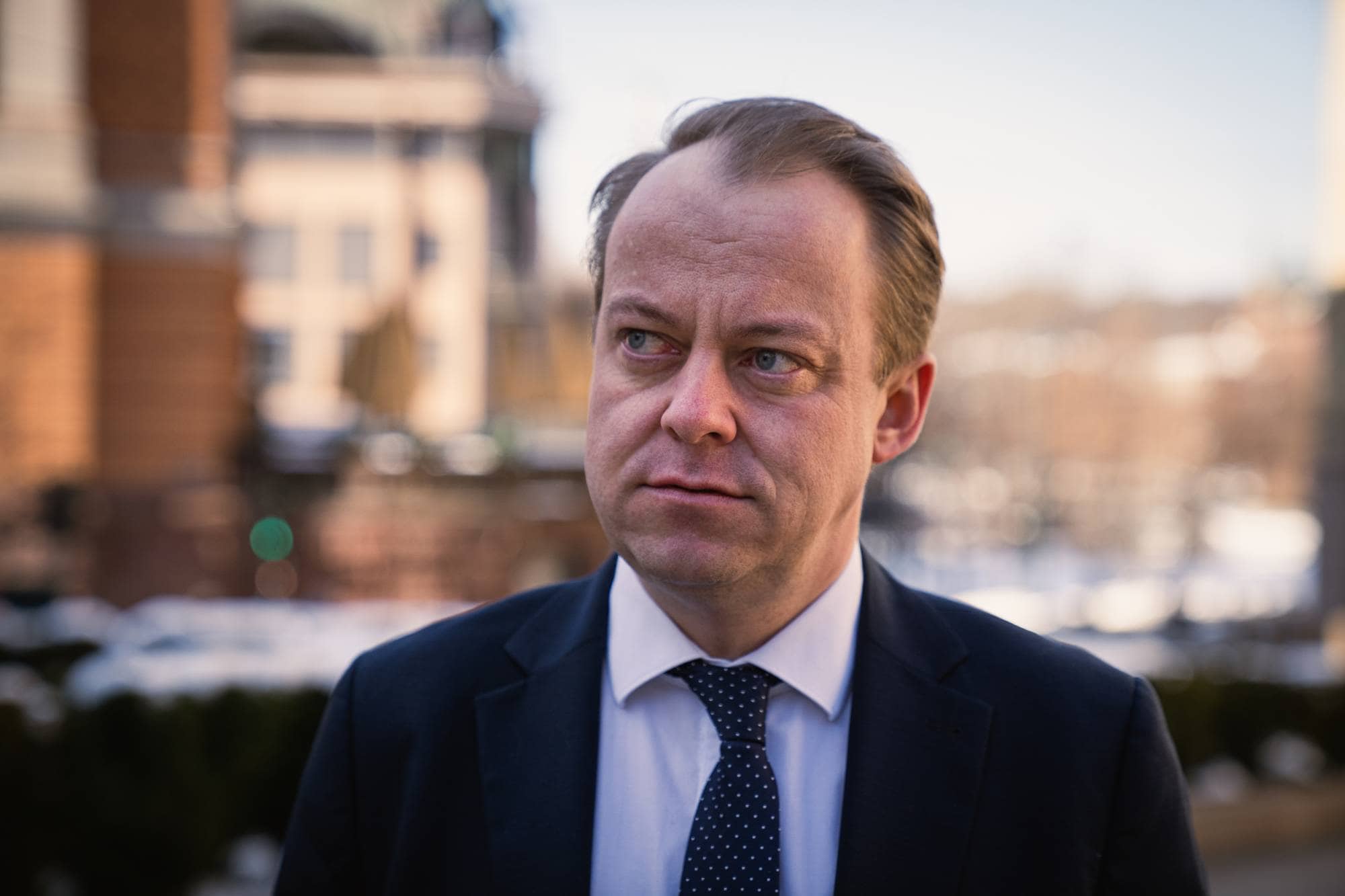 Fra et intervju med Erlend Wiborg angående flyktninger, 15. mars 2023