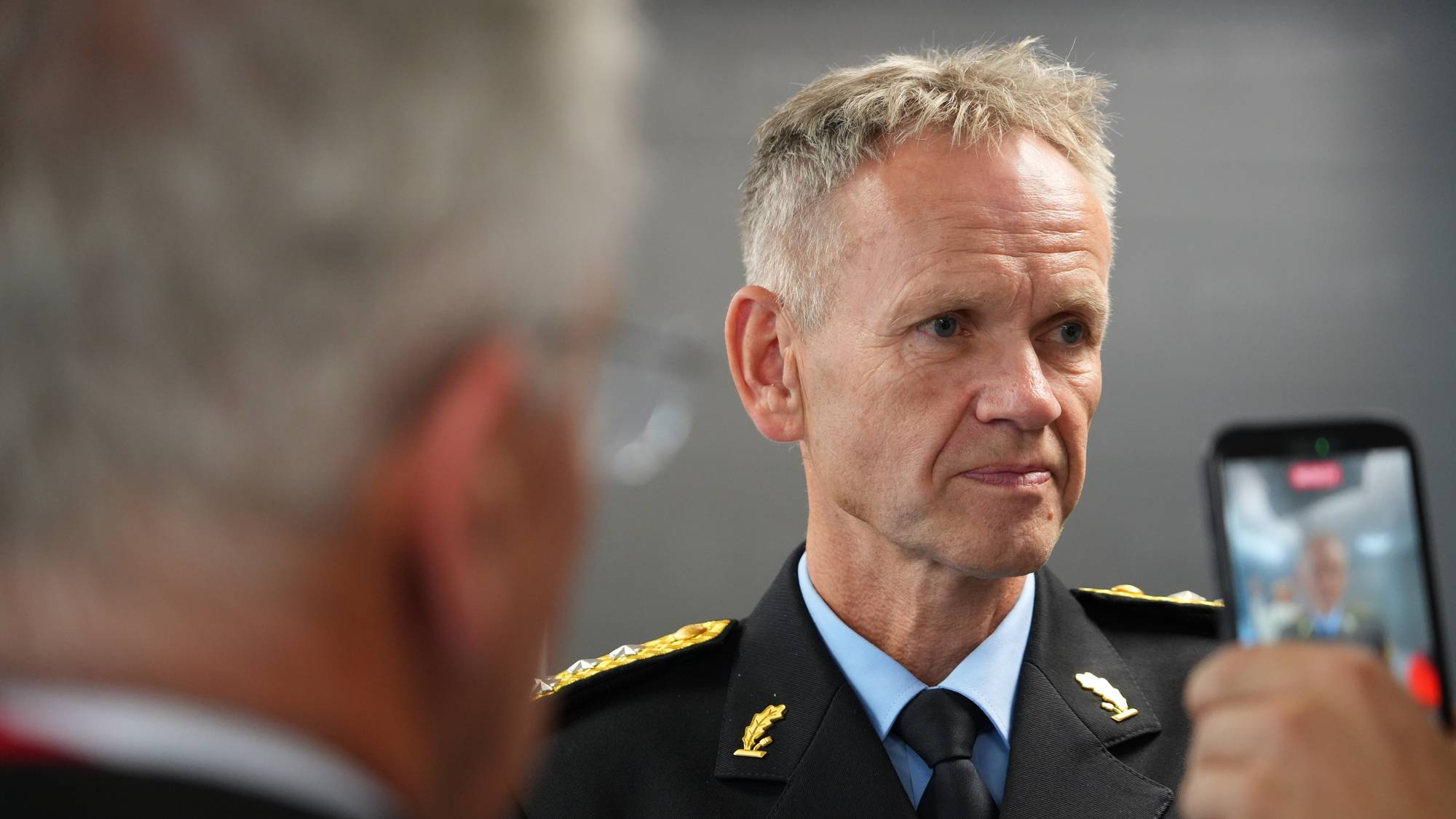 Politidirektør Håkon Skulstad, på pressekonferanse om tiltak rundt Kongens begravelse.