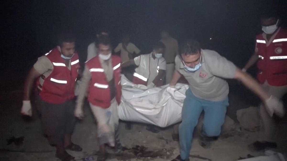 58 drepte og 128 skadde etter amerikansk angrep på drivstoffhavn i Jemen