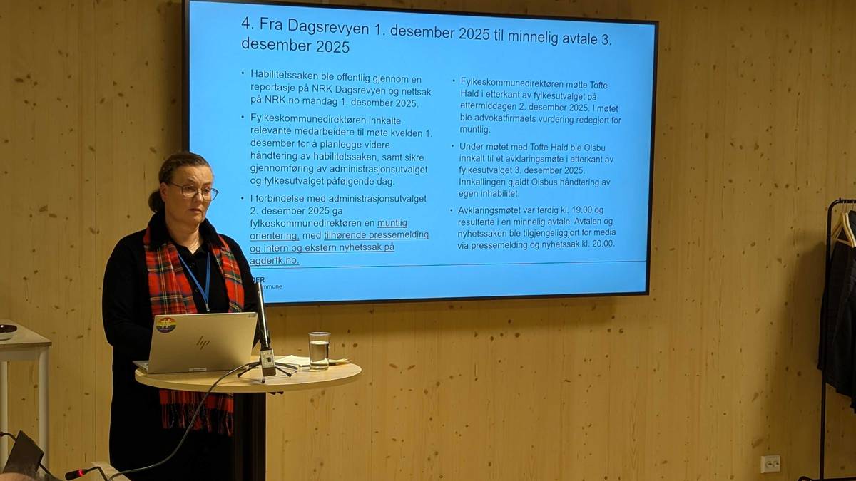 Fylkeskommunedirektøren om habilitetssaken: – Tilliten forsvant som dugg for solen