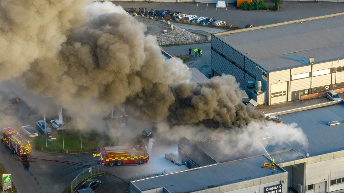 Brann i Drøbak – fare for ras