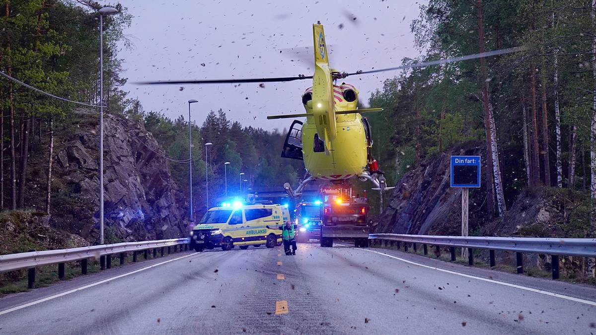 Alvorlig Ulykke På E18 I Bamble Siste Nytt Nrk