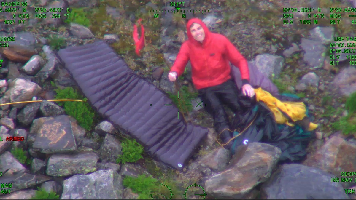 Ny video viser dramaet fra fjellet da Alec ble funnet i live