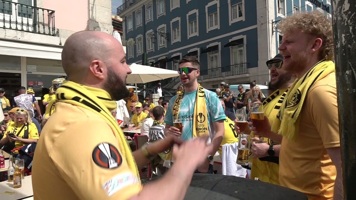 – Vi farger byen gul