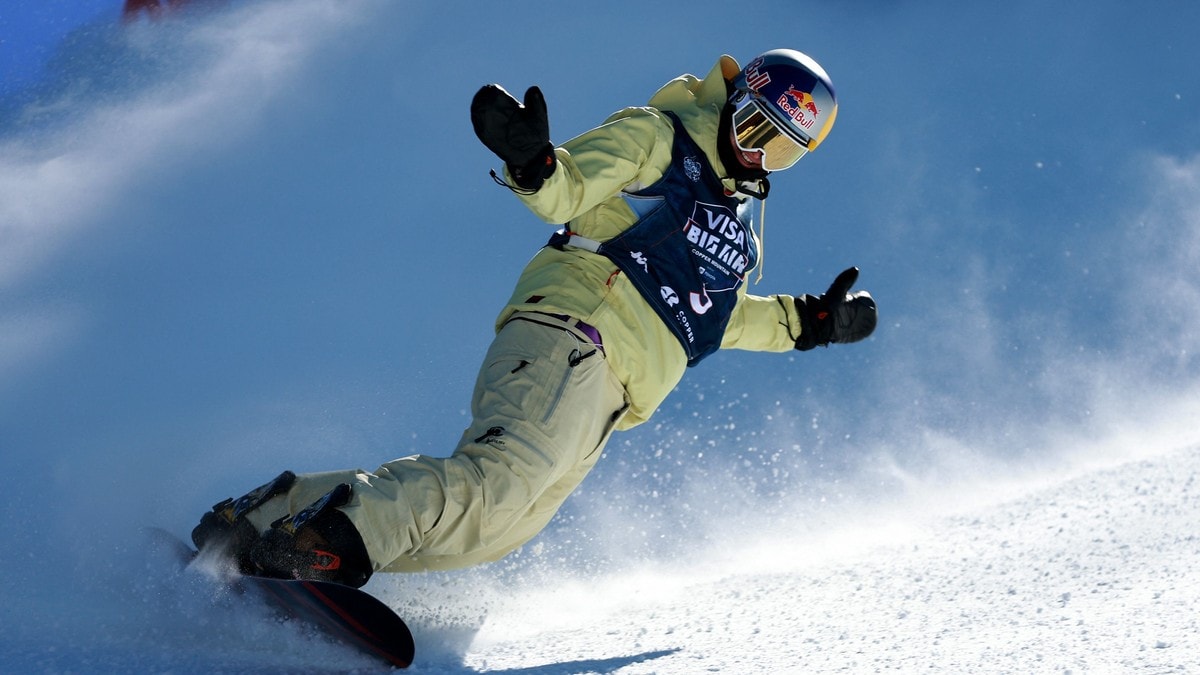 Norsk snøbrett-nedtur i Kina