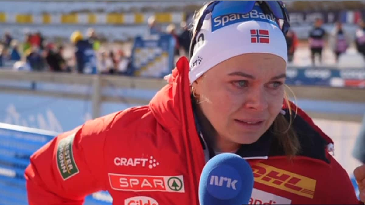 Cross-country skier Hedda Østberg Amundsen forced to withdraw due to chest pain: 