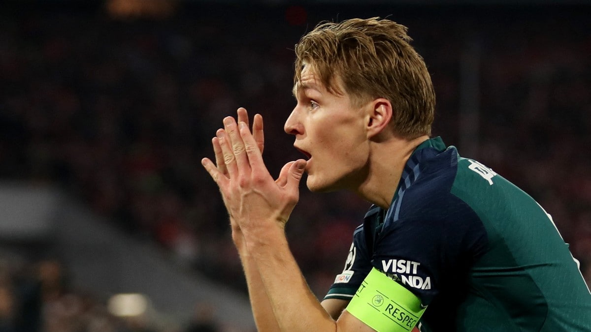 Arsenal og Ødegaard slått ut av Mesterligaen