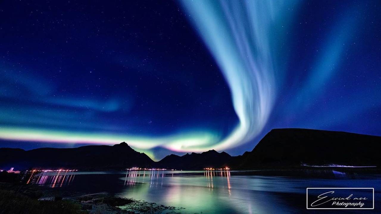 Nordlys over Lofoten