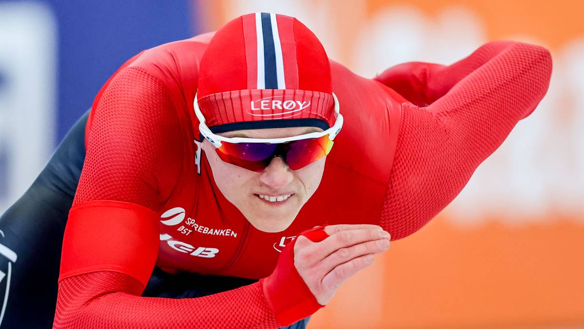 Milepæl på skøytebanen – første nordmann under 34 sekunder