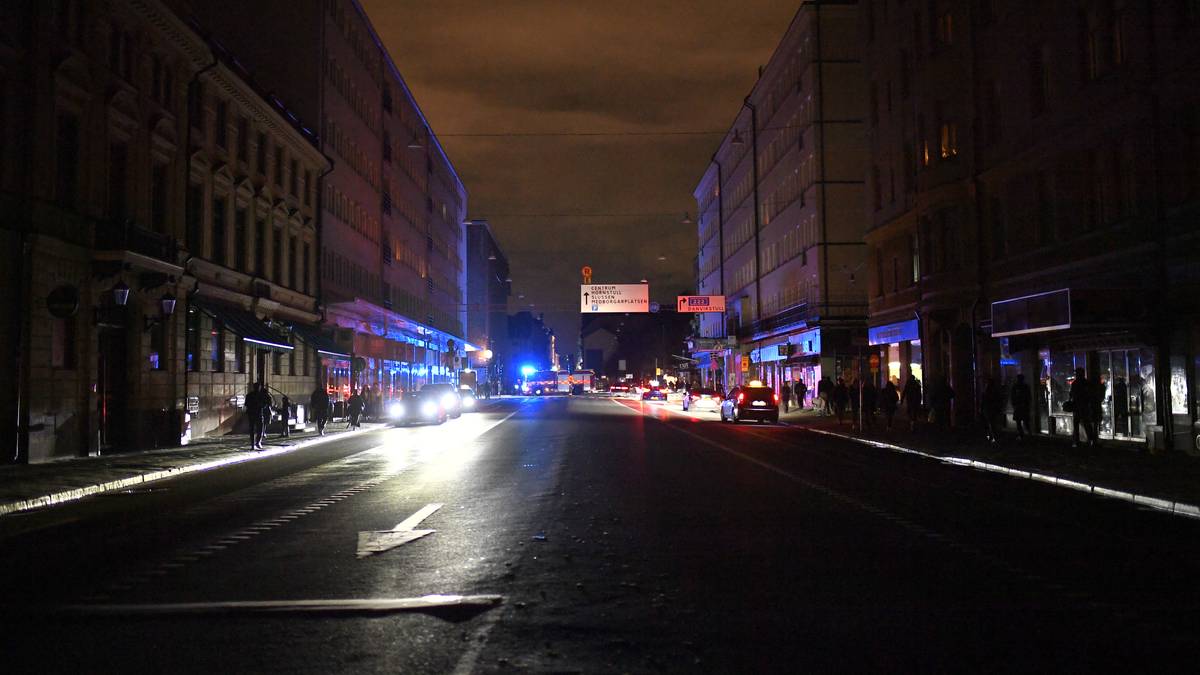 Rundt 20.000 uten strøm i Stockholm