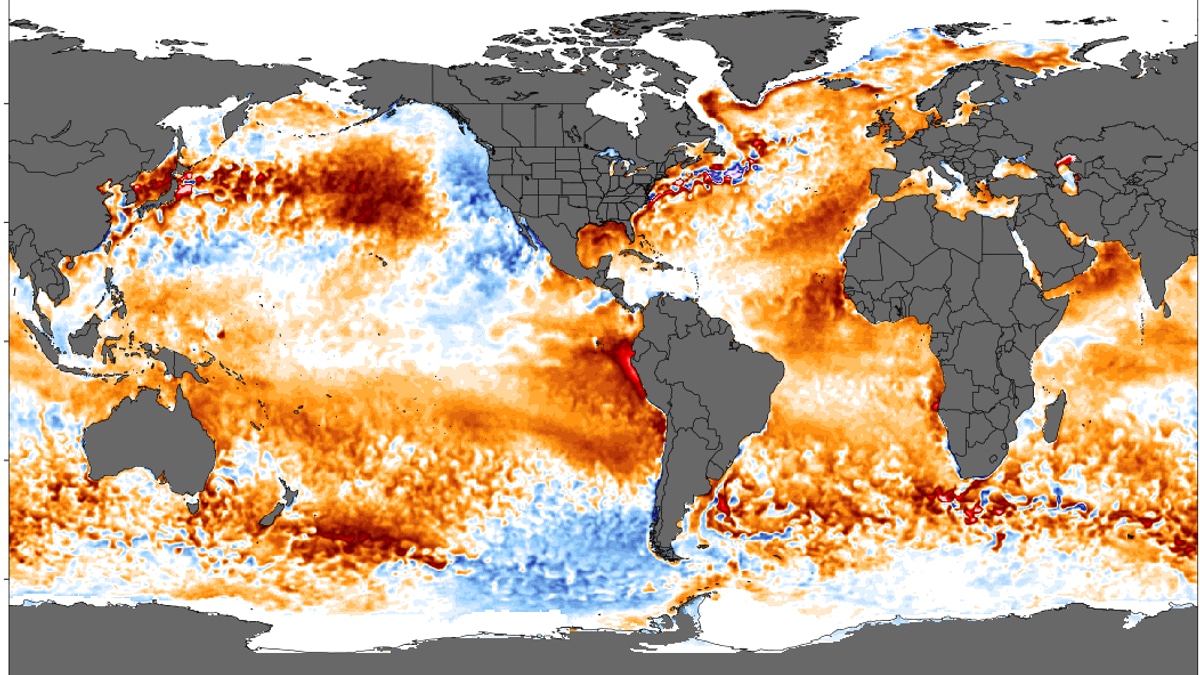 Global Ocean Temperatures Reach Record Highs