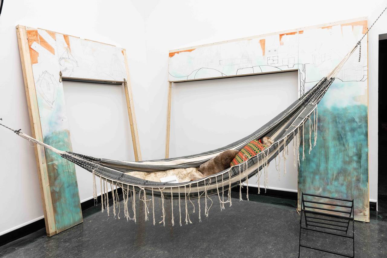 Fra Joar Nangos Festspillutstilling i Bergen Kunsthall.