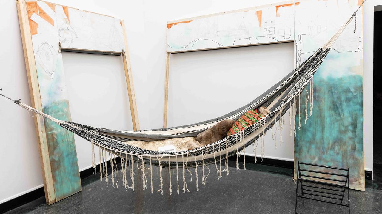 Fra Joar Nangos Festspillutstilling i Bergen Kunsthall.