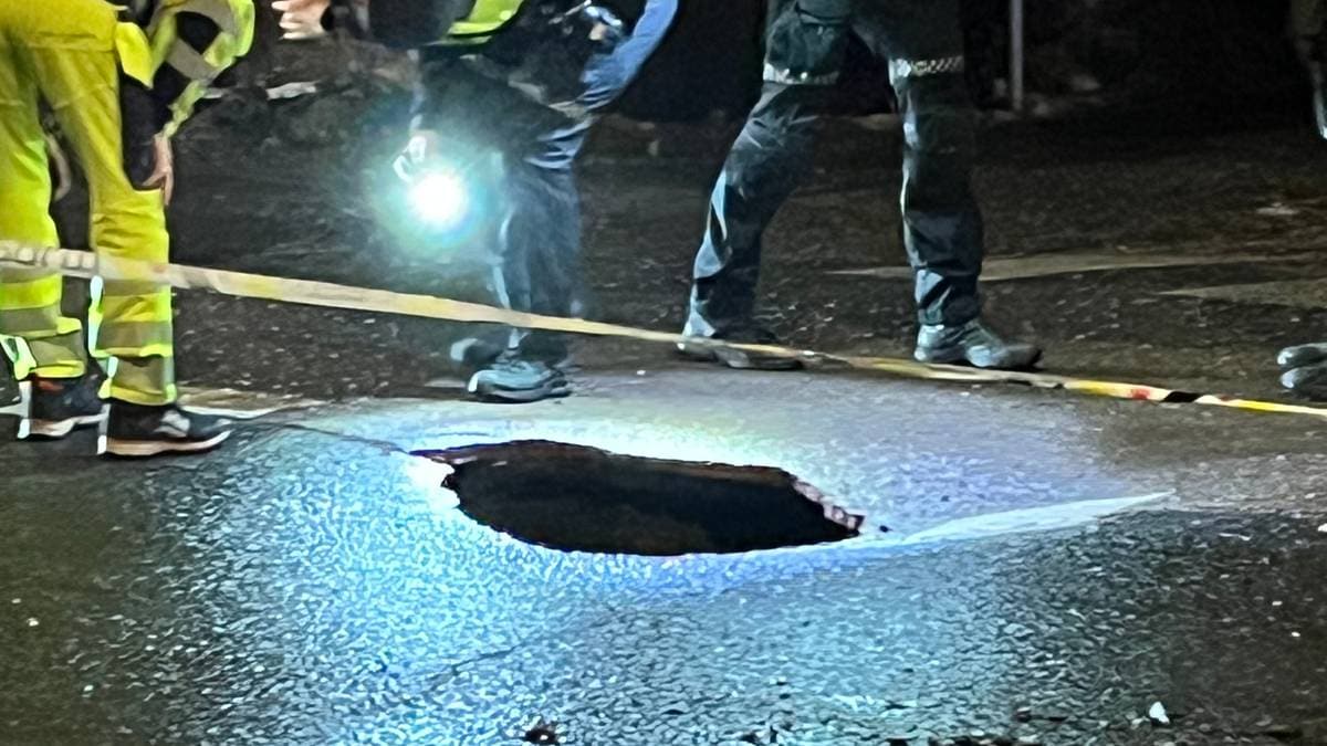 Synkehull i veikryss i Oslo