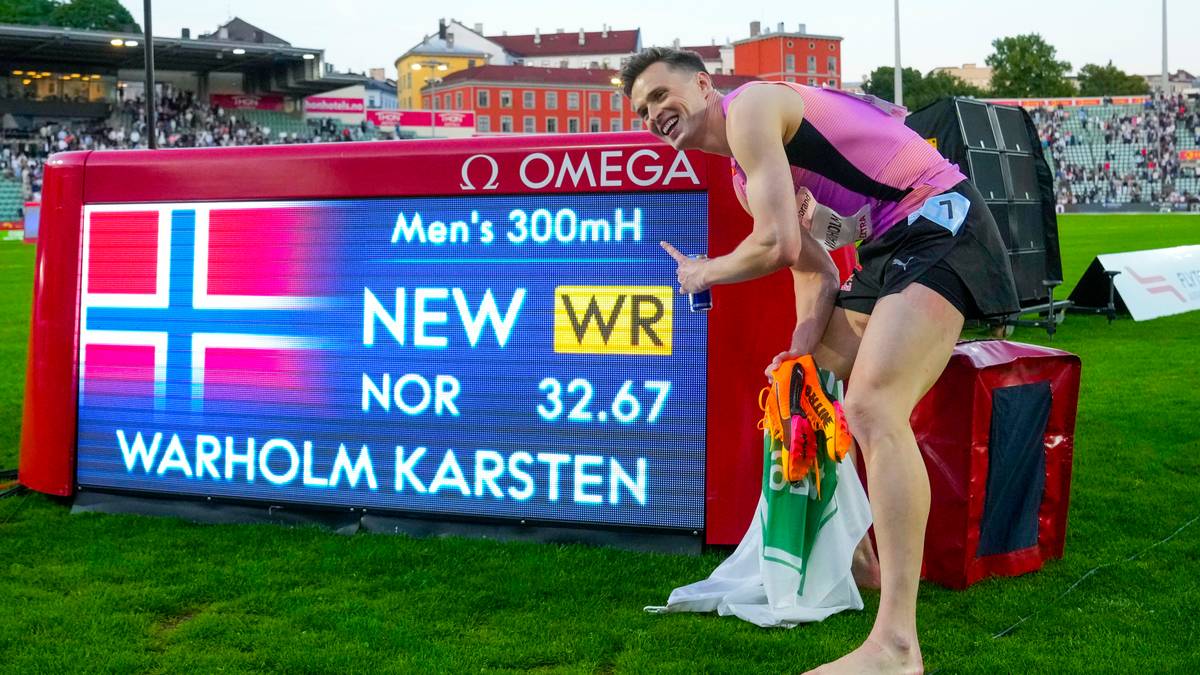 Warholm-nedtur: Superløpet ikkje godkjent som verdsrekord