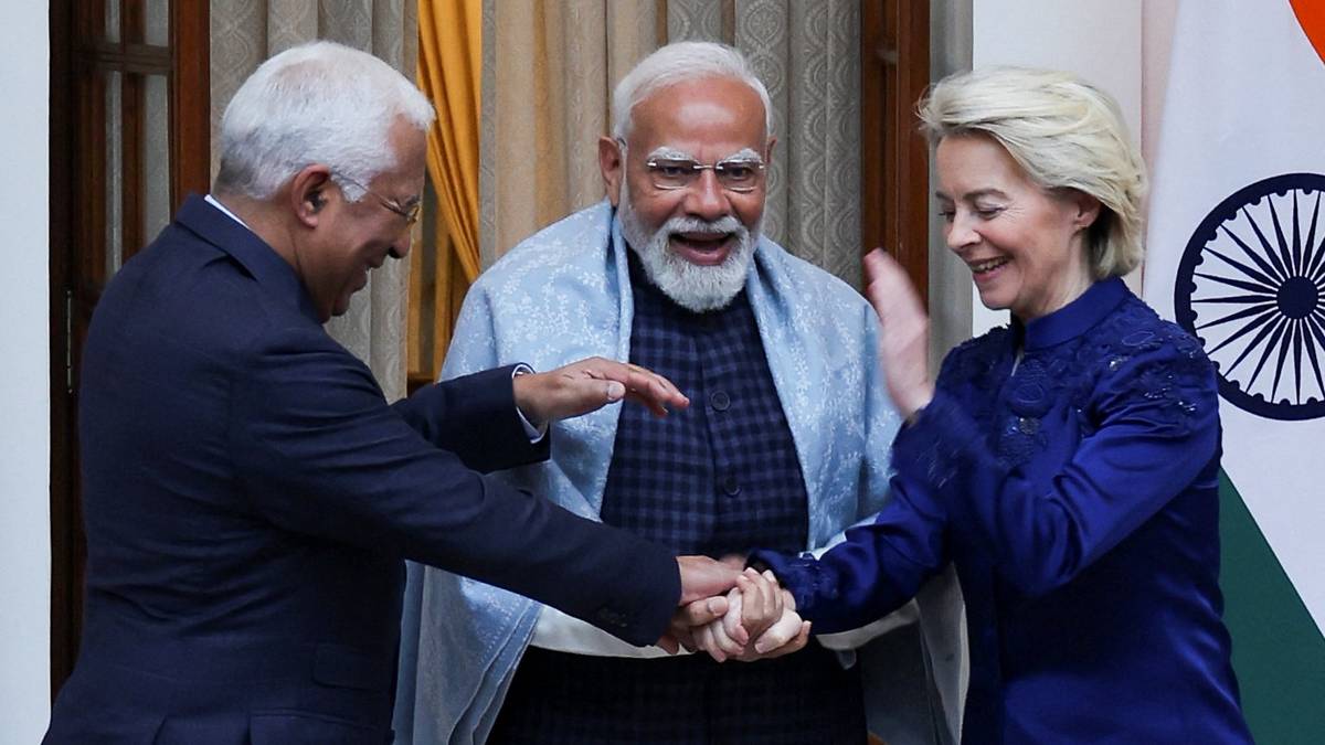 Modi: India og EU har inngått banebrytende handelsavtale