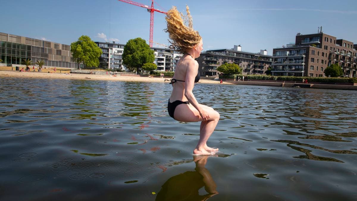 Her er det høyest badetemperatur