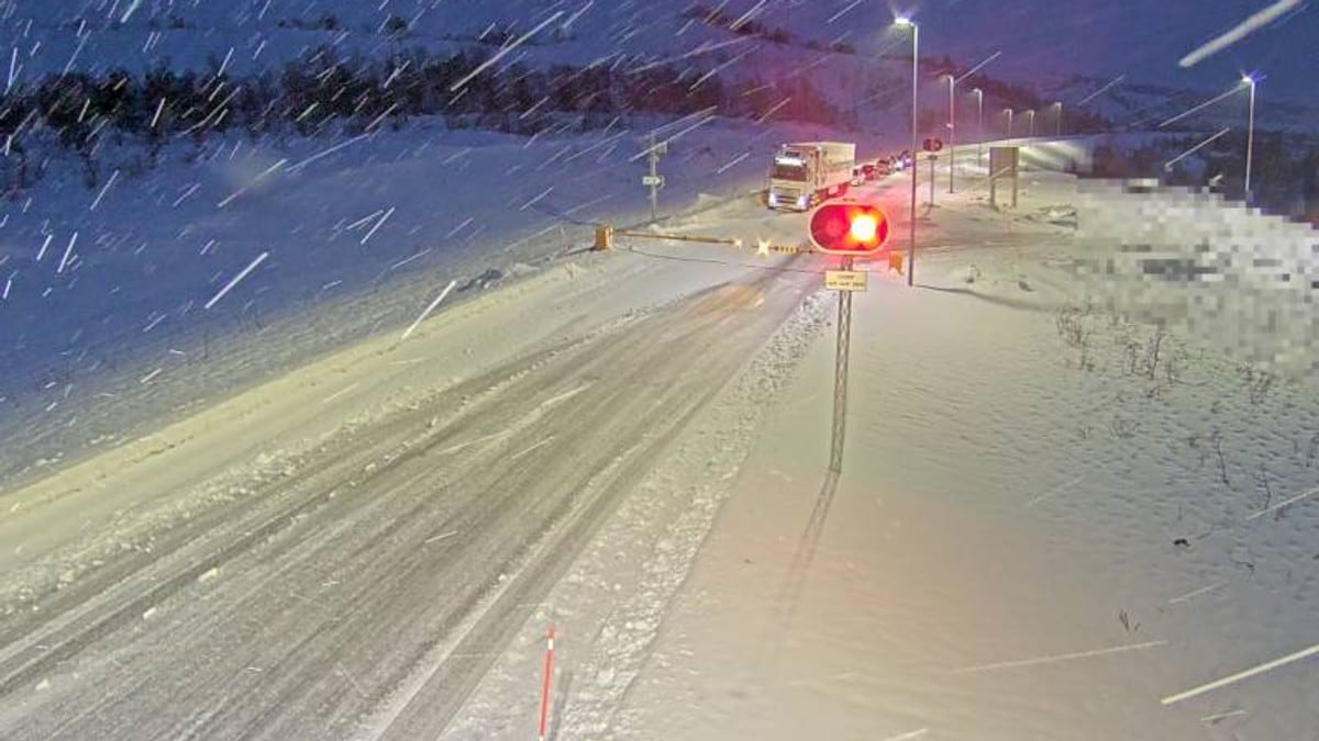 Saltfjellet stengt grunnet uvær