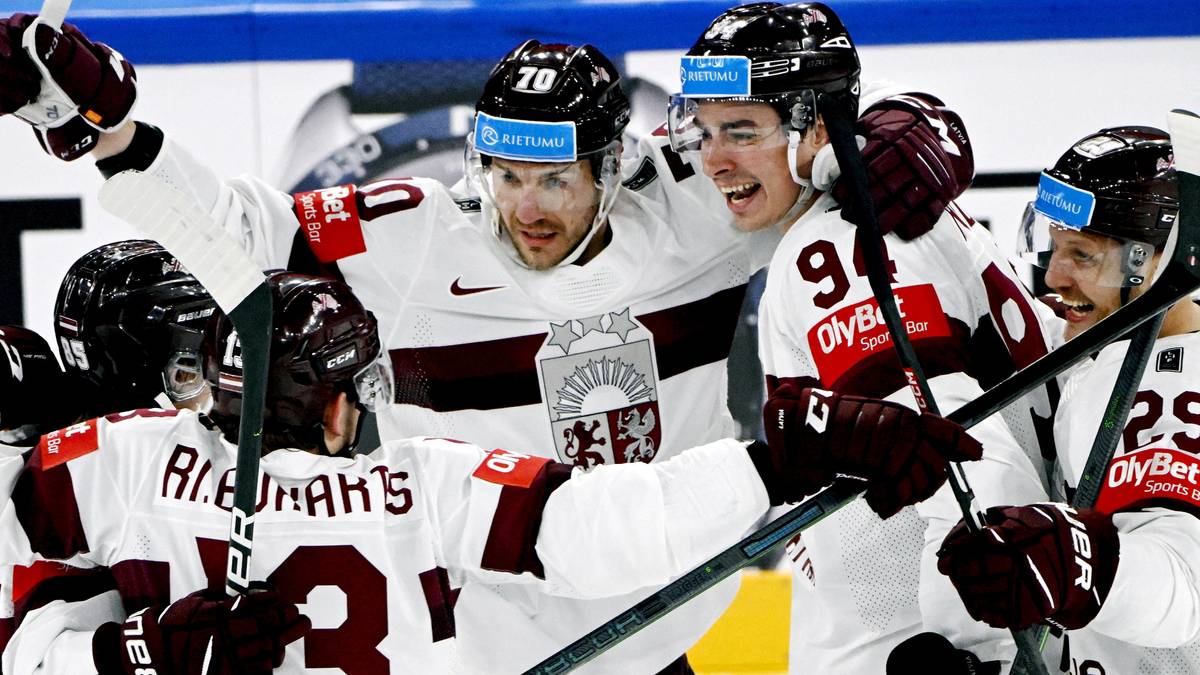 VM i ishockey: Latvia slo USA i bronsefinalen
