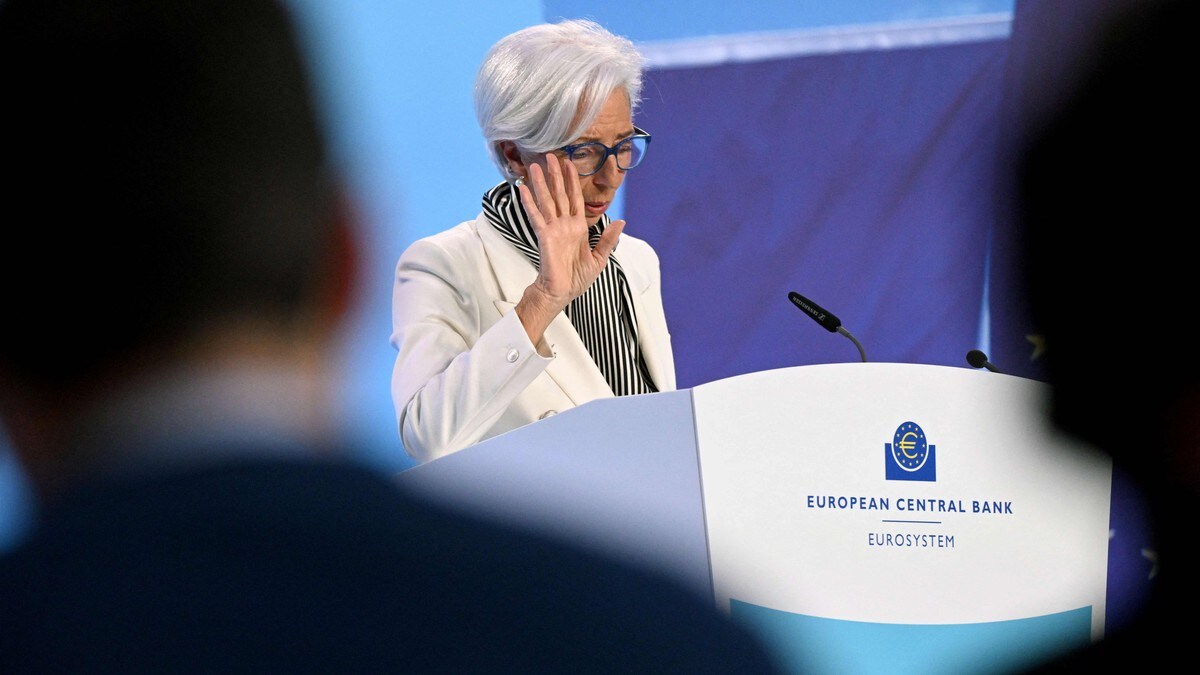 Den europeiske sentralbanken: Rentetoppen er nådd