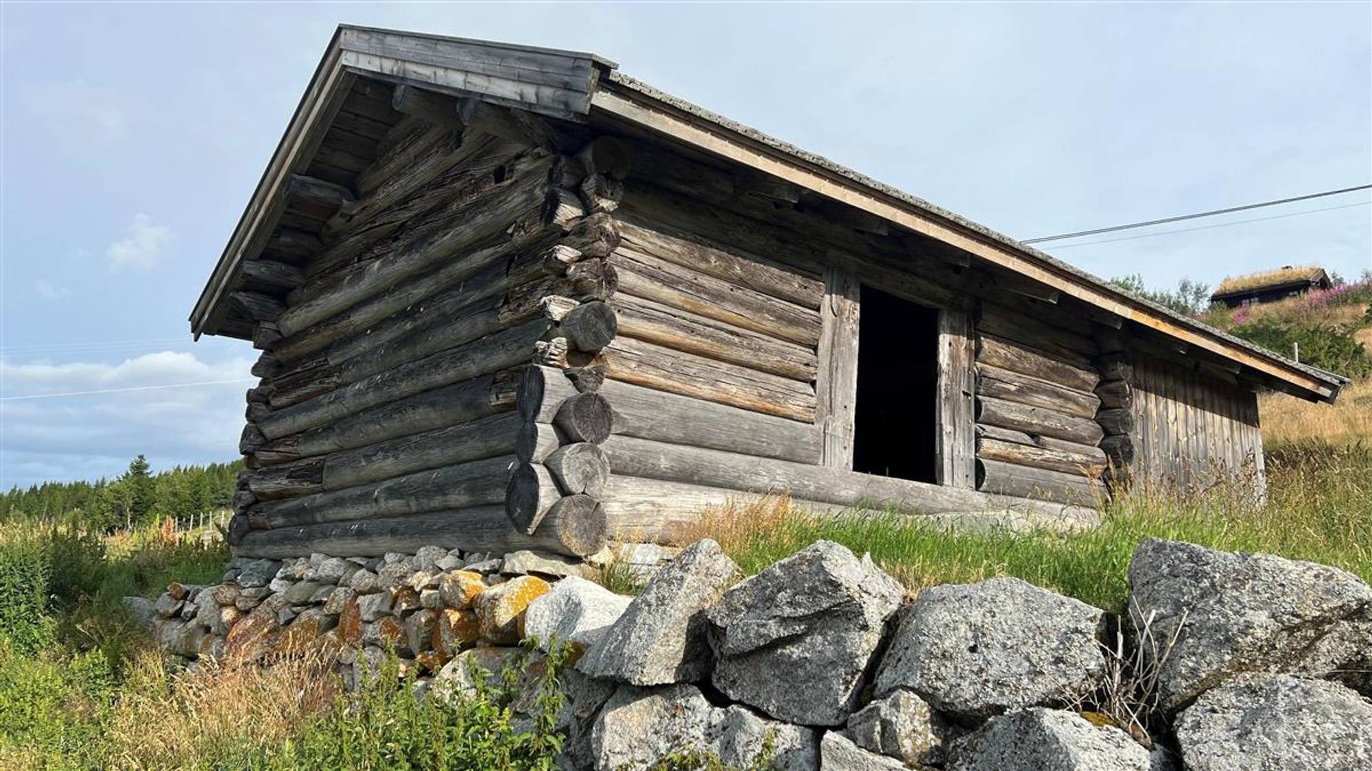Gammel trebygning
