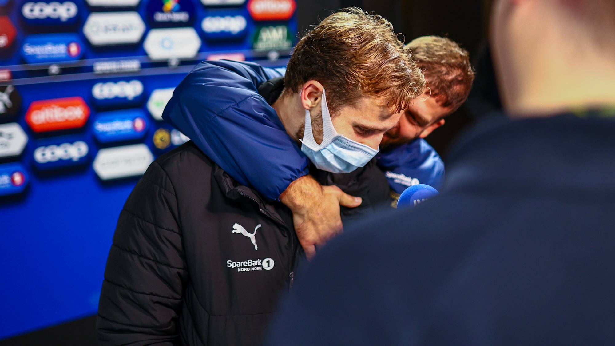  Bodø/Glimts Ole Didrik Blomberg; fotballspiller og Vikings Zlatko Tripic
