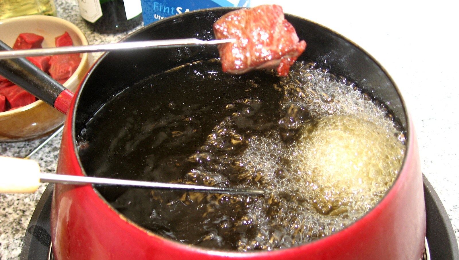Kjøttfondue tilbehør Kjøttfondue tilbehør