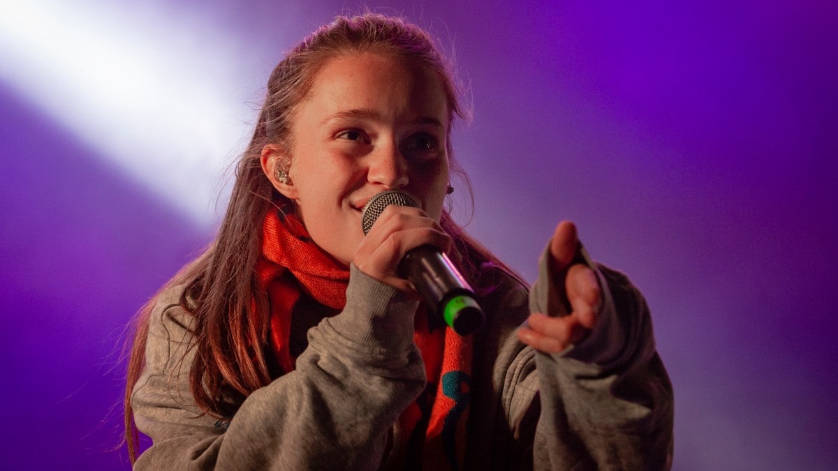 Sigrid varmer opp for Ed Sheeran i USA