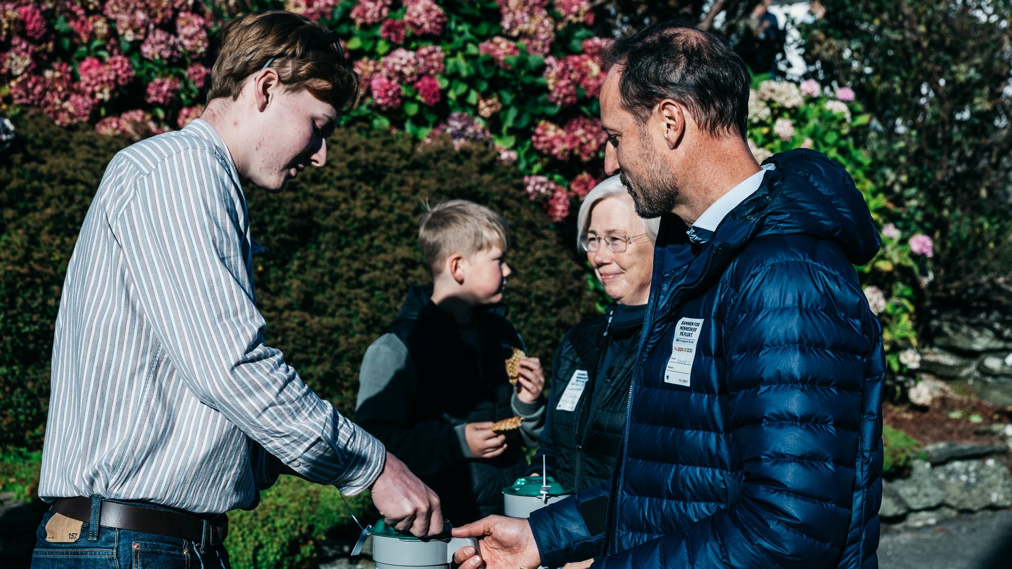 Kong Haakon på Kvitsøy