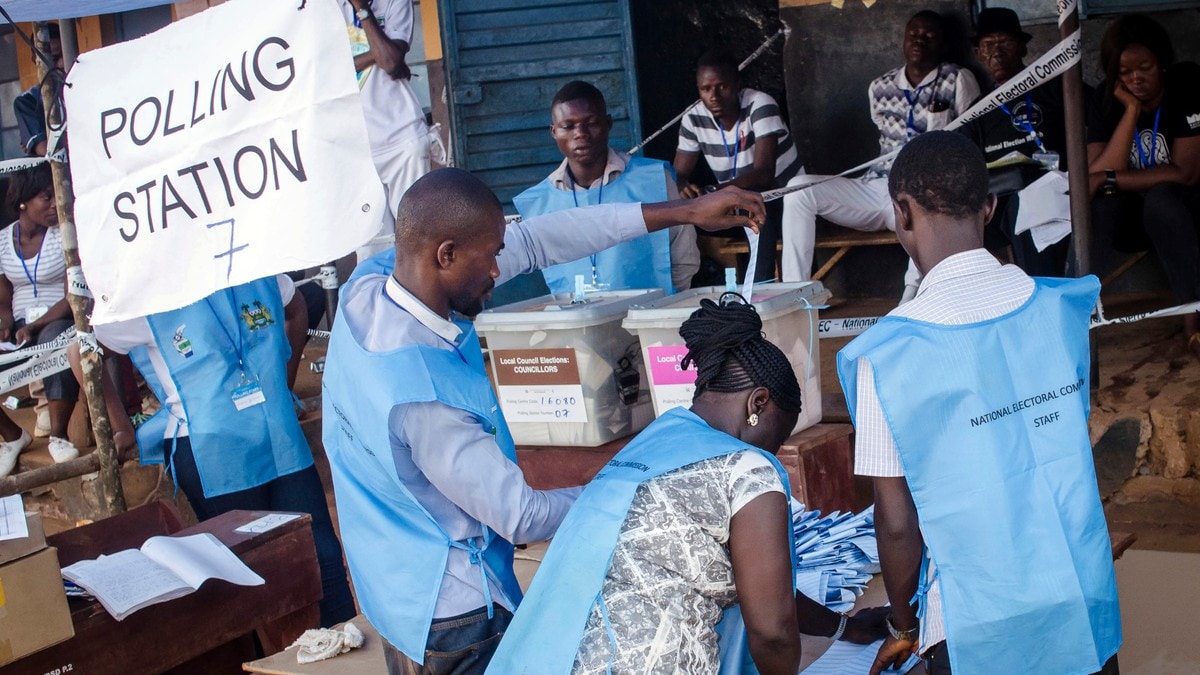 Sierra Leone utsetter valget